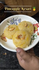 Pineapple Kesari | Soft & Delicious Kesari Recipe #foodshorts #viral