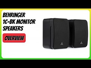 REVIEW (2026): Behringer 1C-BK Monitor Speakers. Features