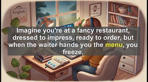 2500 Must Know CEFR B1 Vocabulary - Understanding Menu: From Restaurants to Computer Screens