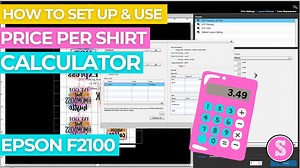 Not sure how to price your custom t shirts? Epson's Garment Creator has a built in price calculator to help! Learn how to set it up so you know what to charge for a custom t shirt 🔥 Shop Epson F2100 and DTF Supplies: https://shrsl.com/3yjs5 SUPPLIES and MORE INFO and IMPORTANT LINKS!👇 The T Shirt Price Calculator is part of Epson Garment Creator. Download and Install Epson Garment Creator (you do not need to have an Epson F2100 to Epson DTG / DTF printer to use it): https://shrsl.com/3yqey 🔥 