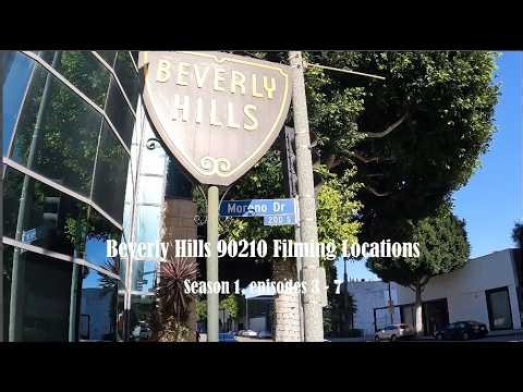 Beverly Hills 90210 tv show Filming Locations Season 1 Ep 3-7