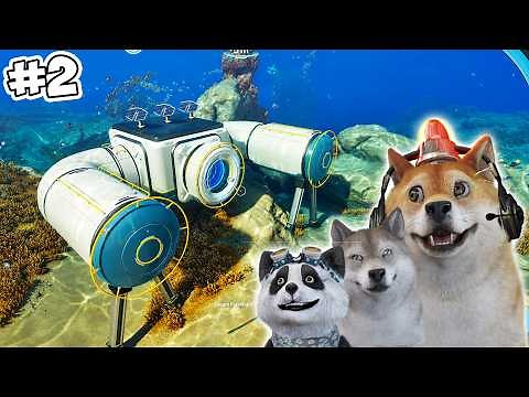 BASE SEMENTAR TRIO KOCAK DI BAWAH LAUT!! - Subnautica 2 Indonesia #2