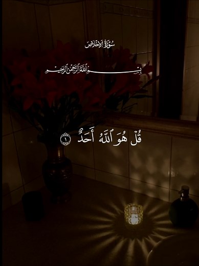 تلاوة سور الإخلاص والفلق والناس وآية الكرسي