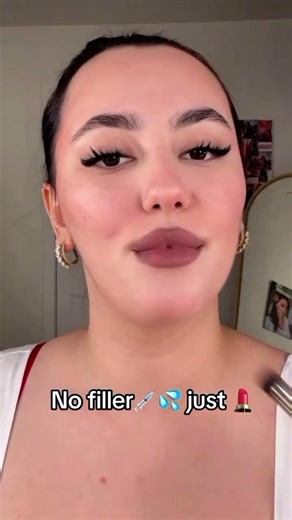 No filler just 5ml lip hack tutorial#trendingshorts #makeup #tutorial #explore #music #fyp