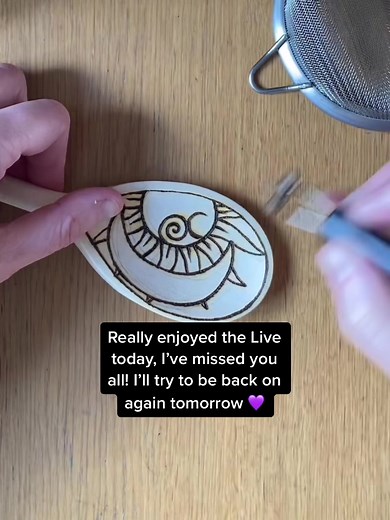 Shinycraft - Pyrography Art on TikTok