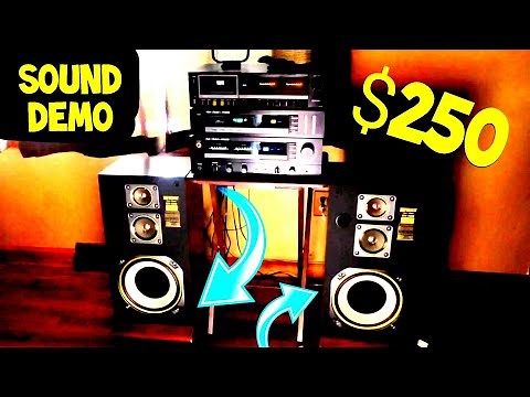 Vintage Fisher Studio Standard Stereo System SOUND DEMO