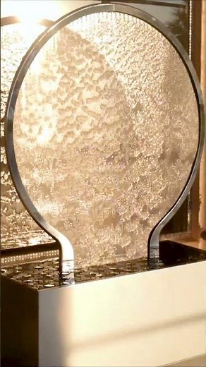 Awe-Inspiring Round Indoor Waterfall: A Visual Feast