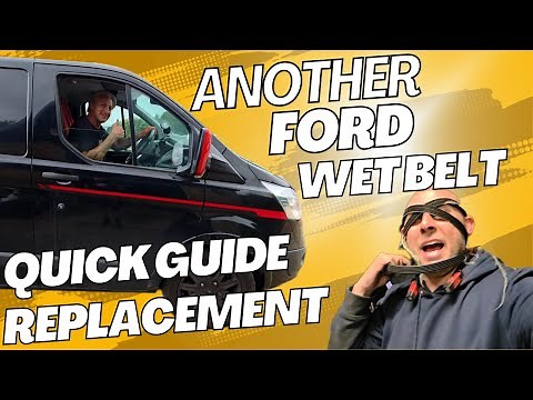 Ford Transit Wet Belt Replacement Made Easy – Quick DIY Guide! #ford #mechanic #automobile #diy