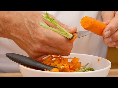 How to Peel Carrots