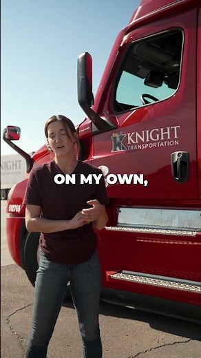 Training at Knight #truckingjobs #truckdriving #driverlife