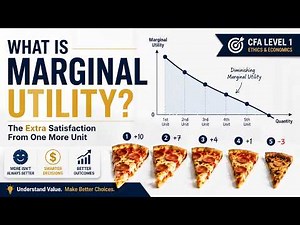 Marginal Utility Explained. What is Marginal Utility in Economics. CFA Level 1.