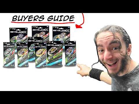 The Hasbro BEYBLADE X BUYERS GUIDE Wave 2