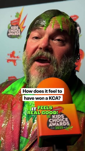 Jack Black on Winning a Kids' Choice Award: 'Feels Real Good'