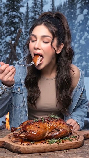 Mastering Honey Glazed Forest Duck | Outdoor Chef | Isabella Hart #cooking