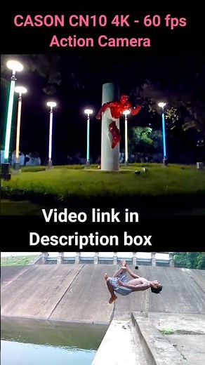 #Shorts CASON CN10 4K Action Camera with External Mic