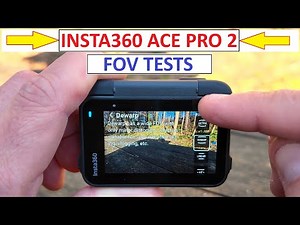 INSTA360 ACE PRO 2 - FOV (field of view)TESTS