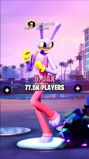 Top 10 MOST USED Fortnite Skins in Chapter 7 Season 3 🔥
