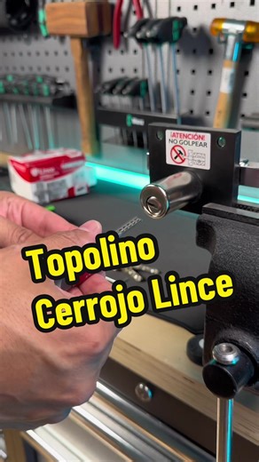 Apertura efectiva de Topolino Cerrojo Lince | Loisancerrajeros