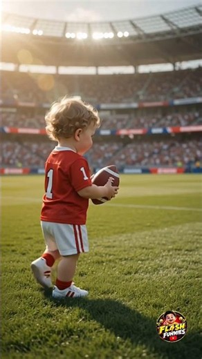 Cutest Baby Football Match Ever! 😂⚽