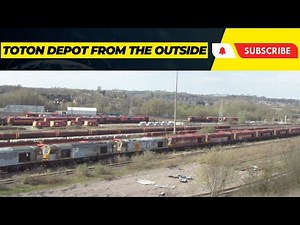 Toton Train Depot Full of Class 60 Diesel Locomotives Trainspotting