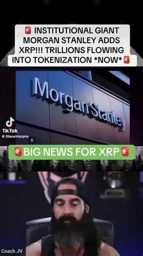 MORGAN STANLEY ADDS #XRP‼️TRILLIONS EXPECTED TO INFLOW!!!!$2.5 TRILLION JUST FROM THE MEDIA SECTOR!We could flip the switch the switch May 8th!!!