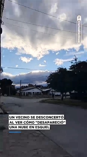 Portal de noticias on Instagram: "#Chubut | "Cosas de Esquel": Mauro grabó cómo una nube se desvaneció en segundos. 📹Mauro Calaverita Mateos"