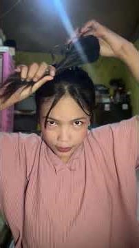 Tutorial ikat messybun #tutorial