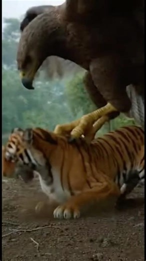 When a Hawk Challenged a Lion 🦅🦁 | Unreal Wildlife Moment