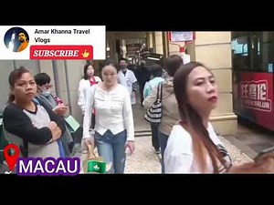 MACAU 🇲🇴 DOWNTOWN APRIL 2025 #macau #amarkhannatravelvlogs #cityview #macauopen2025 #macaucasino