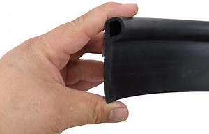 Rubber Wiper Seal and Bulb for RV Slide Out - Stick On - 50' Long x 2-5/8" Wide Clean Seal RV Slide