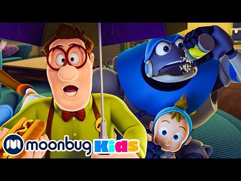 Run for Your Life | Kids TV Shows - Full Episodes | Cartoons For Kids | Fun Anime | Moonbug