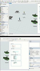 Operator Logic | Task Sequence | Short 1| Flexsim T | Task Executor Process flow | Part transfer -03