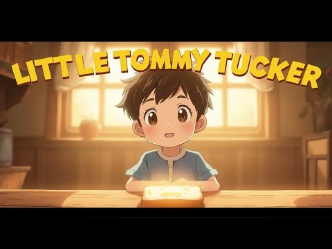 Little Tommy Tucker | Classic Nursery Rhyme for Kids | Sing-Along Song for Toddlers