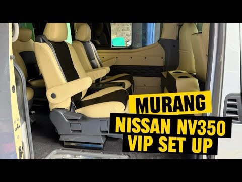 NISSAN NV350 VIP INTERIOR SET UP NA SOBRANG MURA LANG