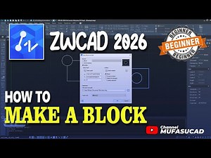 ZWCAD 2026 How To Make A Block