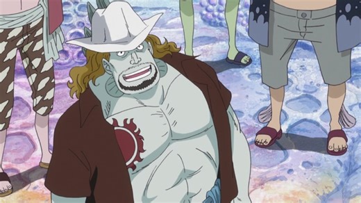 One Piece - Ilha dos Homens-Peixe (517-574) | E545 - A Ilha dos Homens-Peixe Estremece! A Chegada de um Dragão Celestial!
