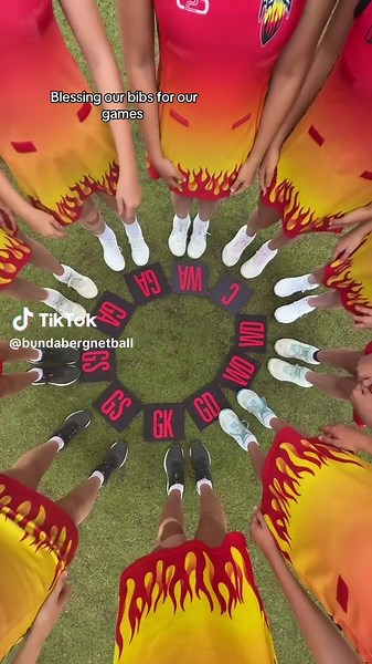Positive Vibes in Netball: Blessing Our Bibs