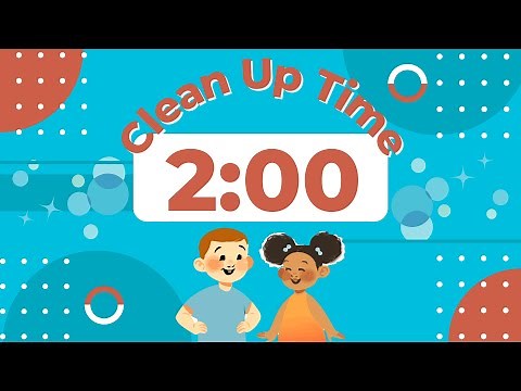2 minute Clean Up Song
