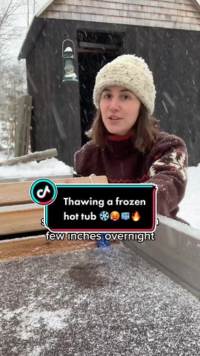 Thawing a Frozen Hot Tub: Simple Steps to Heat Up Your Japanese Wood Burning Hot Tub