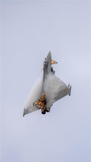 6.1K views · 387 reactions | What you see vs. what we see. The Eurofighter flying display at #RIAT25 is just 朗. | Airbus Defence | Facebook