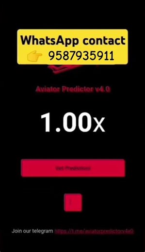 Aviator predictor v4.0 I'd password activation code 100% working WhatsApp 9587935911