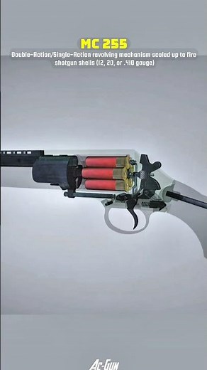 A Revolver... for 12 GAUGE? 🤯 (MTs-255)