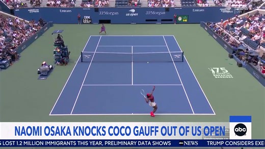 43K views · 152 reactions | Naomi Osaka defeated Coco Gauff in a powerful U.S. Open rematch and now advances to her first Grand Slam quarterfinal since 2021. Lara Spencer has the details. | Good Morning America | Facebook