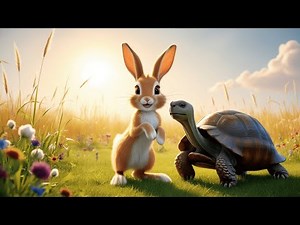 The Rabbit and Turtle Story: A Life Lesson on Patience and Perseverance | Kids Story| Bed time story