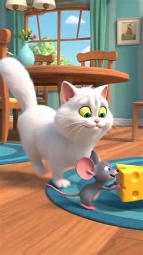 Ultimate Cat vs Mouse Chase 😂🔥