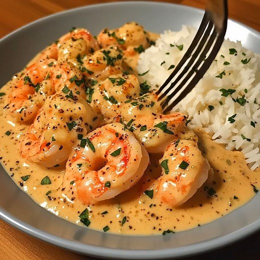 1.7K views · 21 reactions |  Creamy Garlic Butter Shrimp with Rice ...