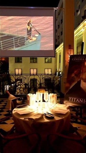 Elegant movie dinners at Le Casablanca Hôtel 🎬