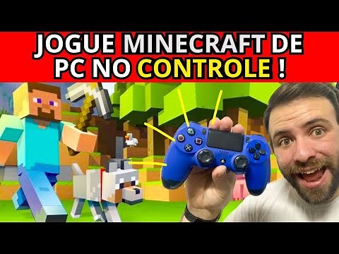 COMO JOGAR MINECRAFT COM QUALQUER CONTROLE NO PC | 2025