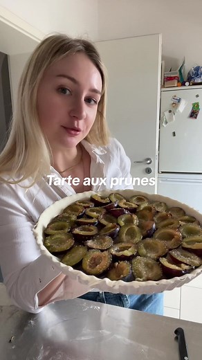 Recette de Tarte aux Prunes Facile