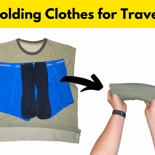 How to Fold Clothes for Packing: Neat and Small (Photos   Videos)